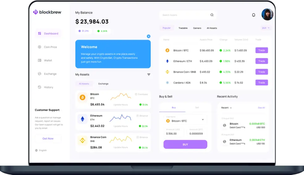Cryptocurrency Exchange Development Company