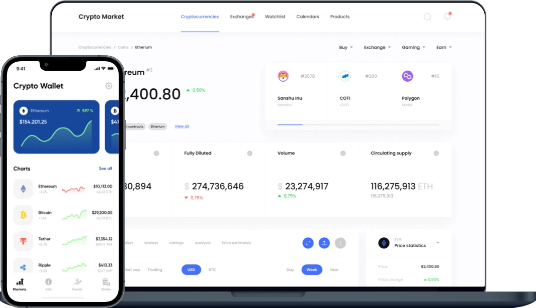 Crypto Exchange Development Services