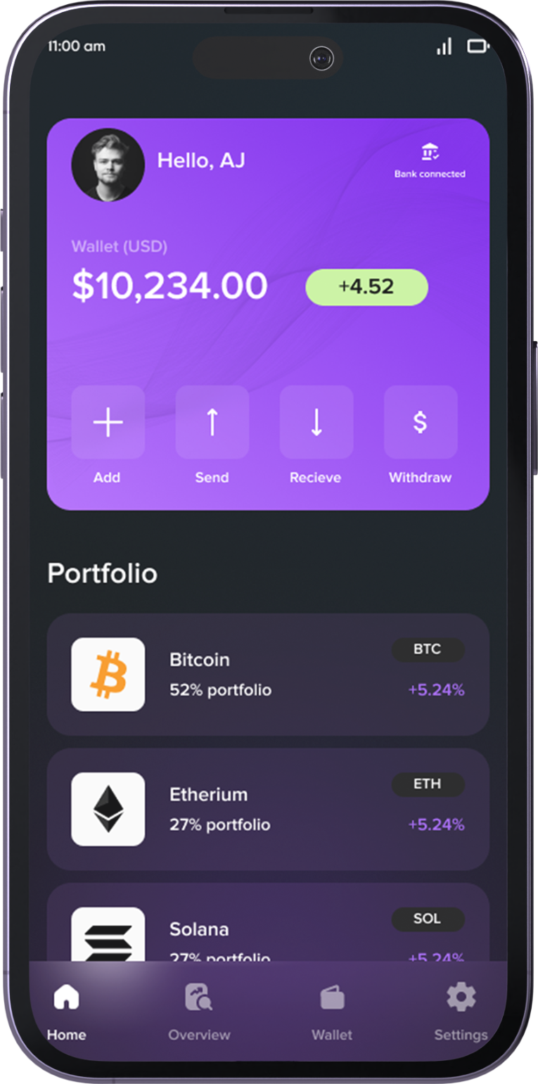 Hassle-free Deposits
& Withdrawals