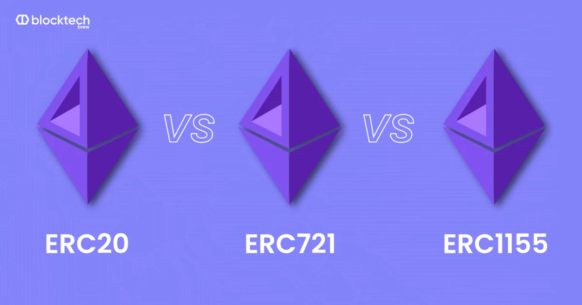 Token Standards: ERC20 vs ERC721 vs ERC1155